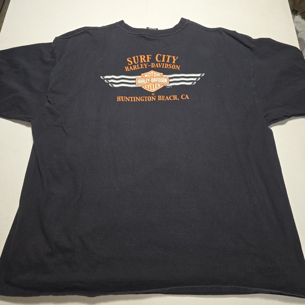 Harley-Davidson Men's Black T-Shirt Size 3X